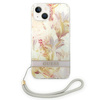 Guess GUOHCP14MHFLSU iPhone 14 Plus 6,7" fioletowy/purple hardcase Flower Strap