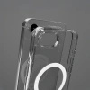 Etui SBS Extreme Mag D3O MagSafe do iPhone 16e - przezroczyste