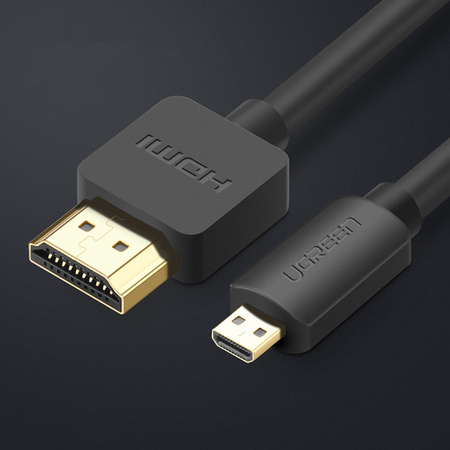 Ugreen kabel przewód Micro HDMI - HDMI 3m czarny (HD127)