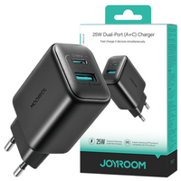 JOYROOM ŁADOWARKA SIECIOWA DUAL-PORT A+C 25W DO IPHONE 12 13 14 GALAXY