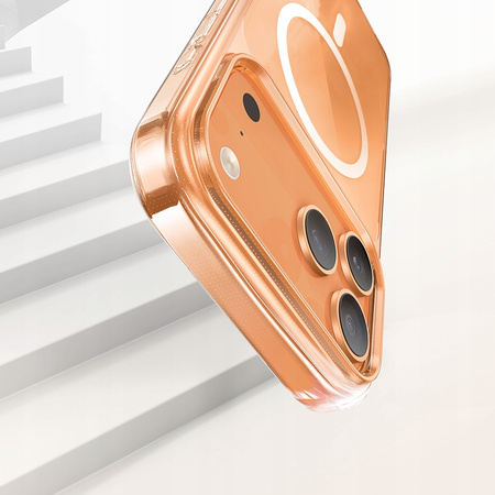 MCDODO ETUI MAGNETYCZNE CLEAR CASE WZMOCNIONE DO MAGSAFE IPHONE 17 AIR