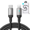 Joyroom kabel USB C - Lightning 20W A10 Series 1,2 m czarny (S-CL020A10)