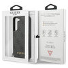 Etui Guess GUHCS23MGF4GGR S23+ S916 - szare hardcase 4G Charms Collection