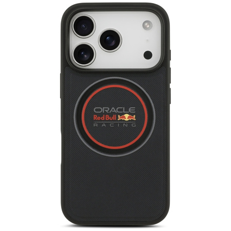 Etui Red Bull Meshed Logo And Red Ring   MagSafe do iPhone 17 Pro granatowy