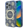 GUESS ETUI CASE HARDCASE DO IPHONE 16 PRO DO MAGSAFE PEONY ON 4G BACKGROUND