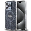 Etui Guess IML GCube MagSafe na iPhone 15 Pro - czarne