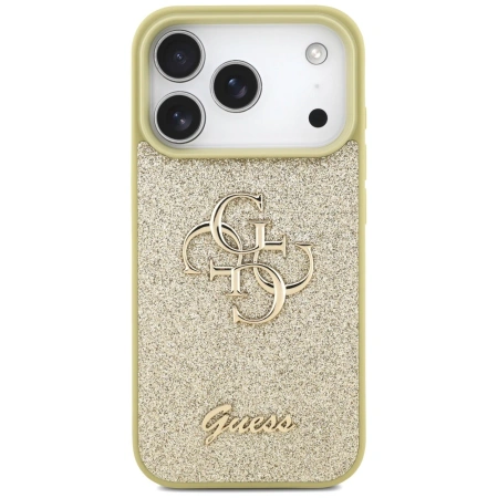 GUESS ETUI FIXED GLITTER BIG 4G DO IPHONE 17 PRO WYSOKIEJ JAKOŚ
