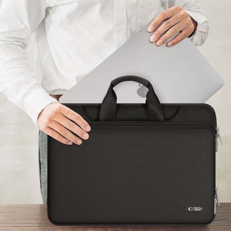 TECH-PROTECT POCKET BAG POKROWIEC NA LAPTOP 15-16 DO MACBOOK PRO ZAMKNIĘCIE