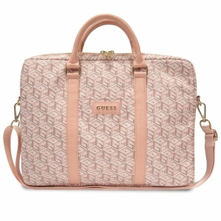 Guess Torba GUCB15HGCFSEP 16różowy/pink GCube Stripes