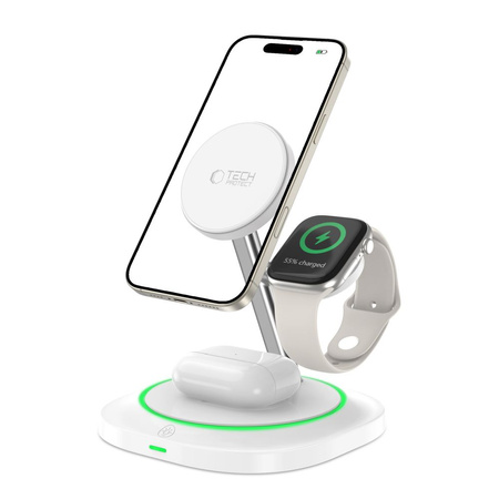 TECH-PROTECT WIRELESS ŁADOWARKA QI15W-A46 DO IPHONE 12 13 14 15 MAGNETYCZNA