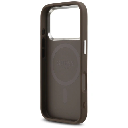 GUESS ETUI CASE MAGNETYCZNE DO IPHONE 17 PRO MAX MAGSAFE LOGO