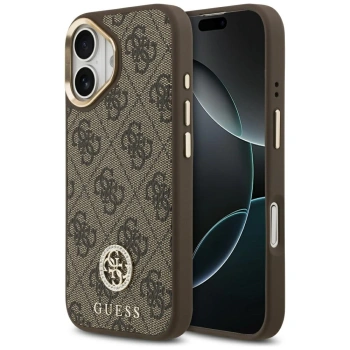 GUESS ETUI 4G STRASS LOGO MAGSAFE DO IPHONE 17 Z SYSTEMEM OCHRONY