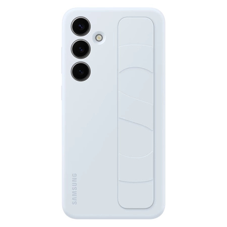 Etui Samsung Standing Grip Case EF-GS921CLEGWW z uchwytem / podstawką do Samsung Galaxy S24 - jasnoniebieskie