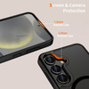 TECH-PROTECT POKROWIEC ETUI MAGMAT DO GALAXY S25 DO MAGSAFE MATOWY CZARNY