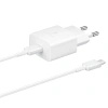 SAMSUNG ŁADOWARKA 15W Z KABLEM USB-C/USB-C DO TELEFONÓW GALAXY, FAST CHARGE