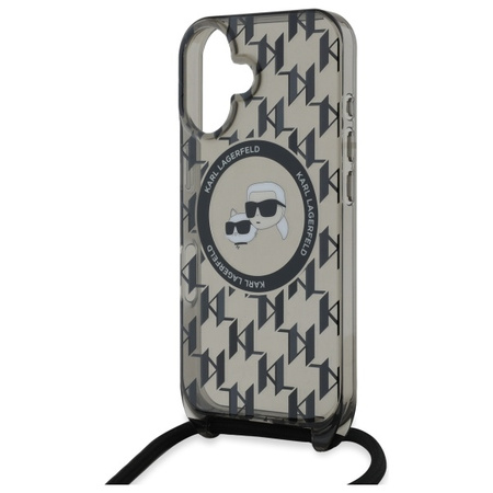 KARL LAGERFELD ETUI KLHMP16SHCKCKLCK DO IPHONE 16 6.1 MAGNETYCZNE CROSSBODY