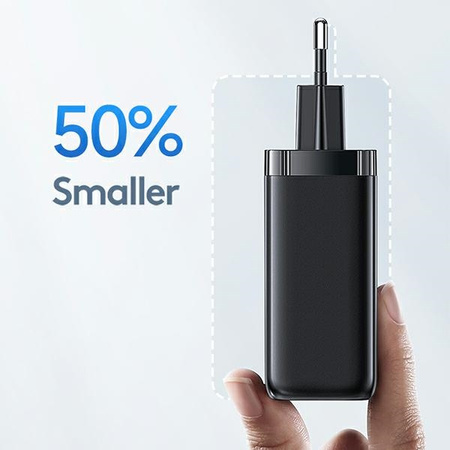 USAMS ŁADOWARKA SIECIOWA 65W PD 1XUSB-C 1XUSB DO TELEFONÓW IPHONE 12 13 14