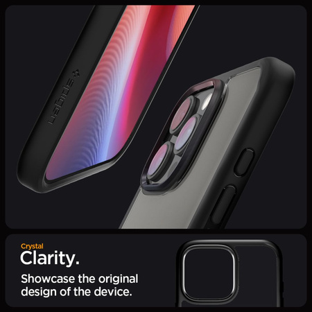 SPIGEN ULTRA HYBRID DO IPHONE 16 PRO MAX CASE Z ANTYPOŚLIZGOWĄ POWIERZCHNIĄ