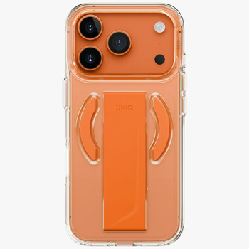 Etui UNIQ Heldro Air do iPhone 17 Pro    Magclick Charging pomarańczowy