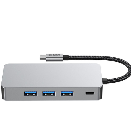 TECH-PROTECT HUB ADAPTER 9IN1 TYPE-C DO KOMPUTERA USB3.0 HDMI 4K PD100W