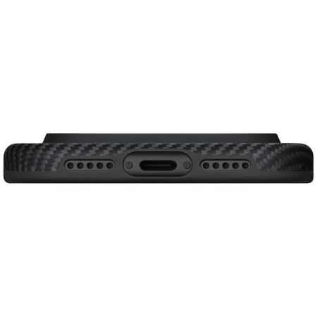 Etui PITAKA Aramid UltraGuard MagSafe do iPhone 17 Pro czarno szary