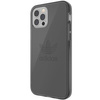 Etui Adidas OR Protective na iPhone 12 / iPhone 12 Pro Clear Case czarny przezroczysty/smokey black 42385