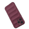 Magic Shield Case etui do iPhone 14 Pro Max elastyczny pancerny pokrowiec burgundowy