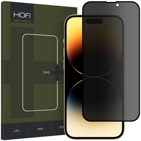 HOFI SZKŁO PRYWATYZUJĄCE ANTI SPY GLASS PRO+ DO IPHONE 15 OCHRONA 2-SZTUKI