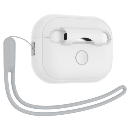 SPIGEN SILICONE FIT STRAP APPLE AIRPODS PRO 1 / 2 WHITE/GREY