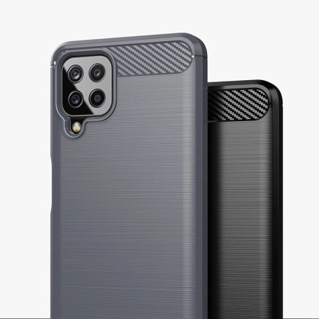 HURTEL ELASTYCZNE ETUI CARBON CASE DO SAMSUNG GALAXY A22 4G WYSOKA OCHRONA