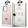 Karl Lagerfeld KLHCP14XSLCTPI iPhone 14 Pro Max 6,7" hardcase jasnoróżowy/light pink Silicone Choupette Body