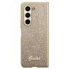 Etui Guess Glitter Script na Samsung Galaxy Z Fold 5 - złote