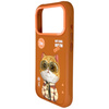 Etui Nimmy Cool&Cute 2.0 Cat do iPhone   17 Pro Max pomarańczowy