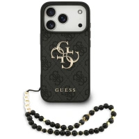 GUESS ETUI 4G STRAP CLASSIC LOGO DO IPHONE 17 PRO Z PASEM I DESIGNERSKIM