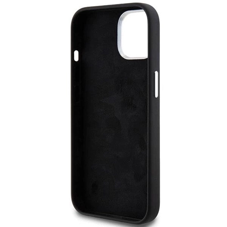 Etui BMW Signature Liquid Silicone MagSafe na iPhone 15 - czarne