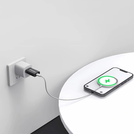 Adapter Wozinsky WAAC-01 USB-A - USB-C OTG - czarny