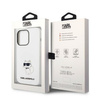 Karl Lagerfeld KLHMP14XSNCHBCH iPhone 14 Pro Max 6,7" hardcase biały/white Silicone Choupette MagSafe