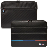 Sleeve Etui BMW BMCS14PUCARTCBK 14" - czarne Carbon Tricolor