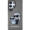 Etui Karl Lagerfeld Glitter Karl&Choupette na Samsung Galaxy S24 Ultra - czarne