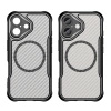 HURTEL ETUI CASE LEADING SERIES DO IPHONE 16 DO MAGSAFE SILIKONOWE CZARNE