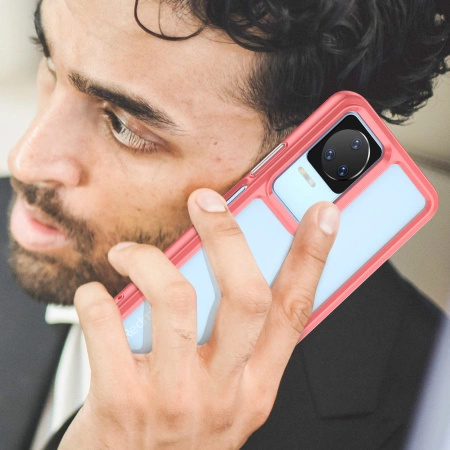 HURTEL CASE DO XIAOMI POCO F4 5G POKROWIEC OUTER SPACE Z ELASTYCZNĄ RAMKĄ