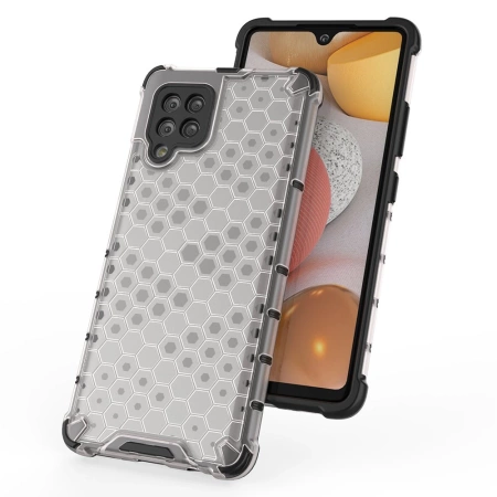 HURTEL ETUI POKROWIEC Z ŻELOWĄ RAMKĄ DO SAMSUNG GALAXY A42 5G PRZEZROCZYSTY