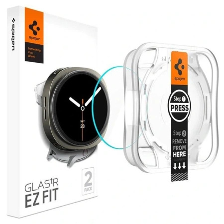 SPIGEN SZKŁO HARTOWANE GLAS.TR EZ-FIT DO SAMSUNG GALAXY 8 44 MM OCHRONA