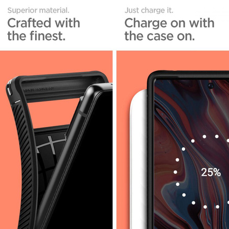 SPIGEN RUGGED ARMOR GOOGLE PIXEL 6 MATTE BLACK