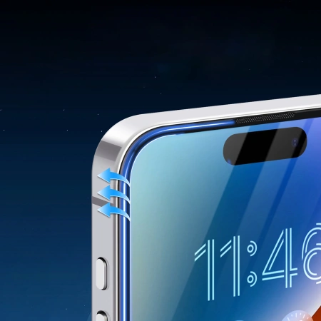 JOYROOM SZKŁO HARTOWANE DO IPHONE 15 PLUS 16 PLUS CORNING EYCARE