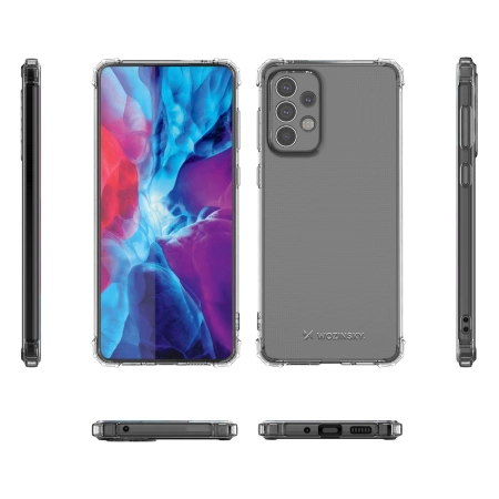 WOZINSKY POKROWIEC OCHRONNY DO SAMSUNG GALAXY A73 ANTI SHOCK PRZEZROCZYSTY