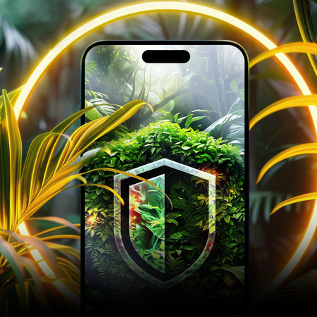 3MK HARDGLASS MAX ECO GRS CU DO APPLE IPHONE 15 PRO MAX OCHRONA EKRANU