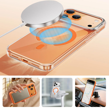 TECH-PROTECT MMP-200 MAGNETIC MAGSAFE RING COSMIC ORANGE
