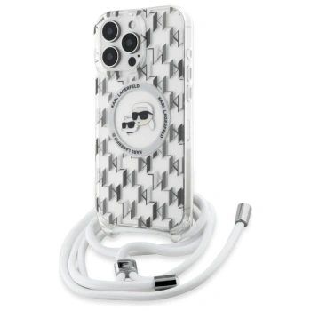 KARL LAGERFELD POKROWIEC DO IPHONE 16 PRO 6.3 TRANSPARENT HARDCASE DO