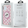 KARL LAGERFELD ETUI DO MAGSAFE DO IPHONE 15 PLUS 6.7 MONOGRAM CHOUPETTE